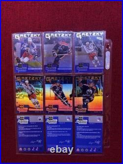 Wayne gretzky autographed picture Plus Card Lot