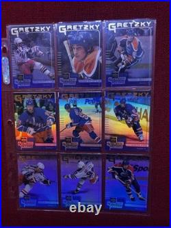 Wayne gretzky autographed picture Plus Card Lot