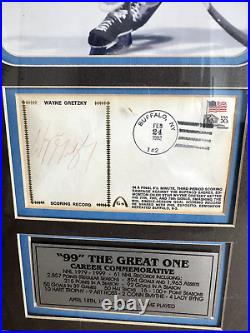 Wayne gretzky framed autograph