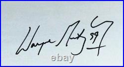 Wayne gretzky framed signed photo uda Custom frame measures approximately 38 x